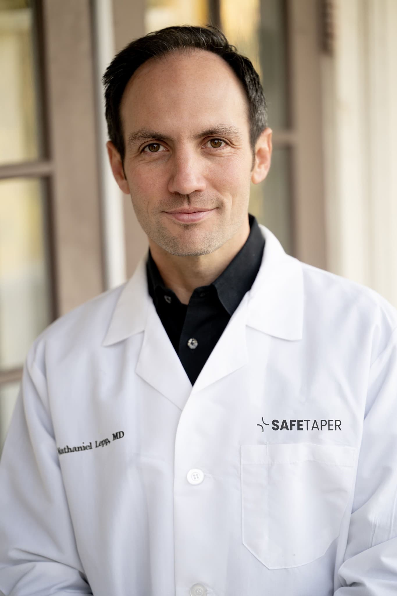 Dr. Nathaniel Lepp, MD, MPH, founder and lead physician of SafeTaper